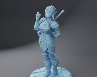 Mindy the Drow Paladin- Twin Goddess Miniatures January 2024 | Minthara | Baldur&#39;s Gate | BG3 | DND | Dungeons and Dragons | Dark Elf |
