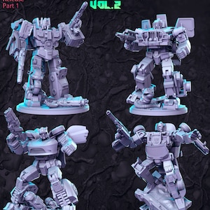 Morphbots Pt. 2: RN Estudio January 2024 | Robot | Mech | Warforged | 32 mm