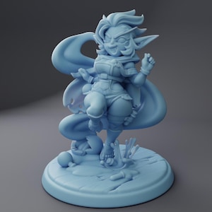 Goldie, Goblin Reforged- Twin Goddess Miniatures August 2024 | Wizard | | Sorcerer | DND | Adventurer | Dungeons and Dragons | 32/75mm