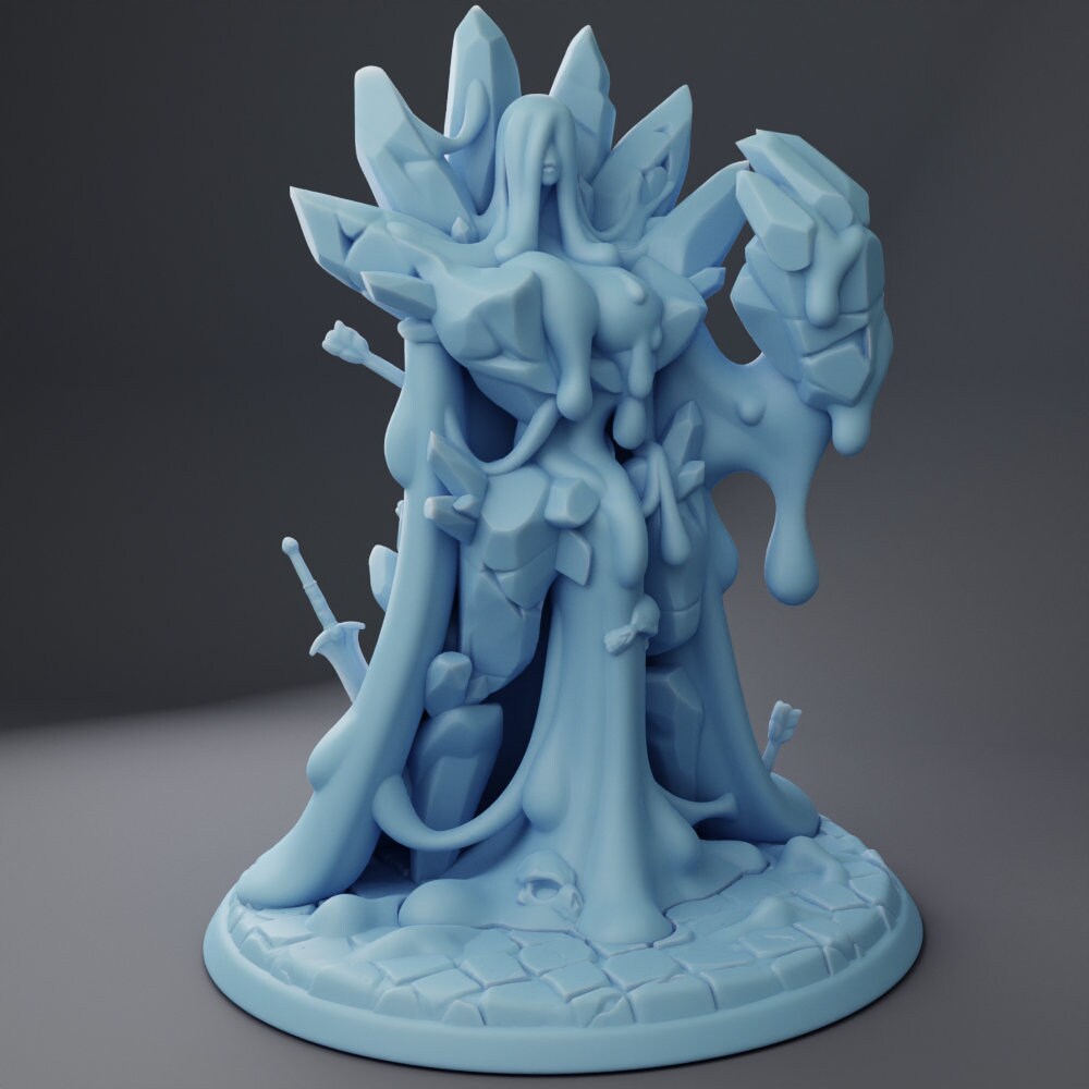 Level 99 Slime - Twin Goddess Miniatures October 2023 | Ooze | Gelatinous | Pudding | DND | Dungeons and Dragons | Mini| 32/75 mm
