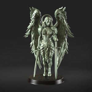 Corrine - Angelis Vol. 2 : RN Estudio Jan &#39;25 | Angel | Aasimar | Paladin | Fighter | Holy  | DND | Mini | 32 mm
