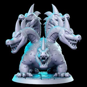 Orochi - JRPG : RN Estudio March &#39;24 | Dragon | Monster | Dragon Quest | Cartoon | Hydra | DND | Mini | 32 mm