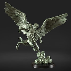 Michael, Archangel- Angelis: RN Estudio February &#39;24 | Angel | Fighter | Paladin | Aasimar | Cleric | DND | Mini | 32 mm
