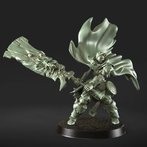 Breach- Verminlot: RN Estudio December &#39;23| Fighter | Young | Barbarian | Giant Sword | Boy | DND | Mini | 32 mm