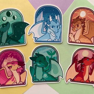 Wings of Fire || Arc 2 Character Stickers image 2