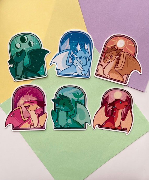 Wings of Fire || Arc 2 Character Stickers