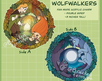 Wolfwalkers || Fanmade Double Sided Acrylic Charm