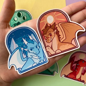 Wings of Fire || Arc 2 Character Stickers image 4