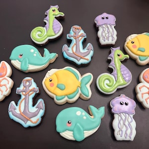 Under the Sea Sugar Cookies