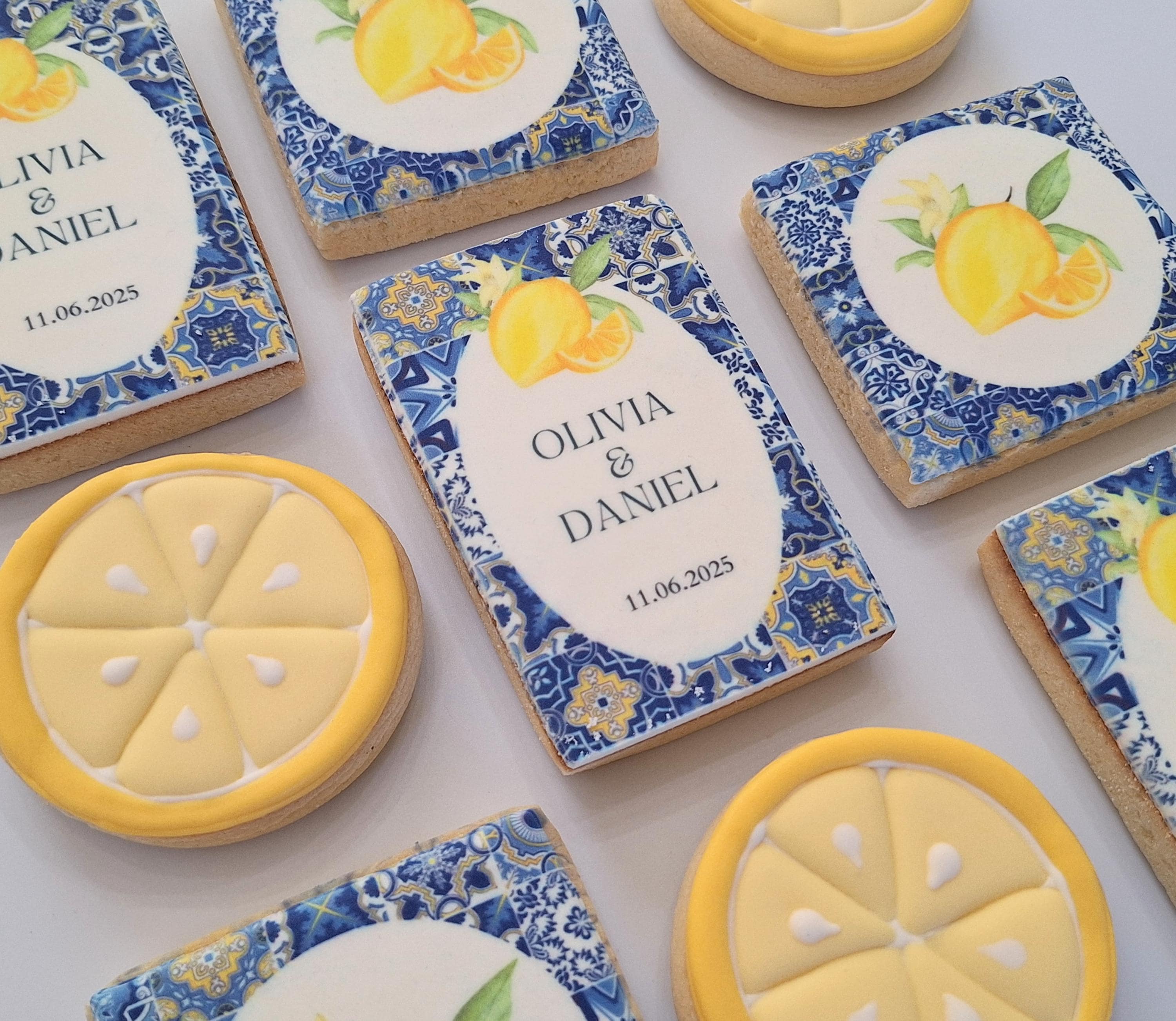 Lemon Tile Cookies