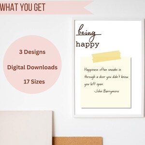 Arte de pared con afirmaciones digitales, refranes positivos sobre la vida, meditaciones sobre el cuidado personal, recordatorios diarios, decoración de pared, póster de buenas vibraciones, decoración de oficina con una jefa