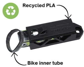 Flaschenhalterung OneUp Werkzeughalter – leicht & robust, hergestellt aus recyceltem PLA