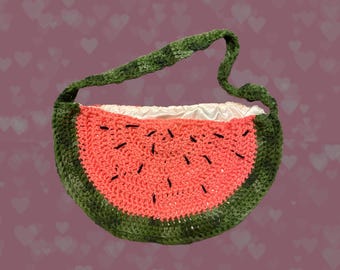 Watermelon Bag Crochet Pattern PDF