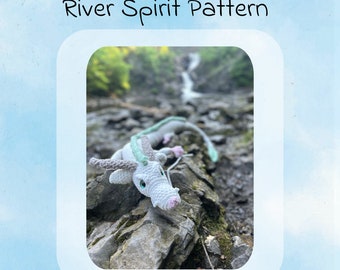 Patrón de crochet Haku River Spirit en formato PDF