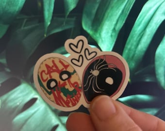 Coheed and Cambria Sister Spider And Call Your Mother Masks Sticker