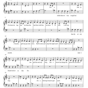Schöne Dinge einfach Klavier Noten