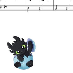 How To Train Your Dragon Easy Piano Sheet Music