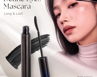 Vegan Lengthening Mascara | Korean Cruelty-Free K-Beauty Volumizing Lash Makeup