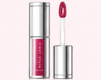 HEAVY MAKEUP First Stain Glow Tint | Glossy Vegan Korean Lip Color (Made in Korea)