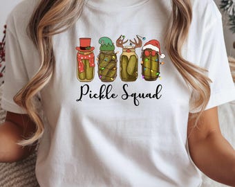 Weihnachts-Gurken-T-Shirt, Party-T-Shirt