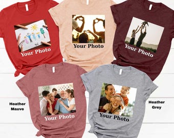 Custom Photo Shirt: Personalized Birthday, Corporate Gift T-Shirt