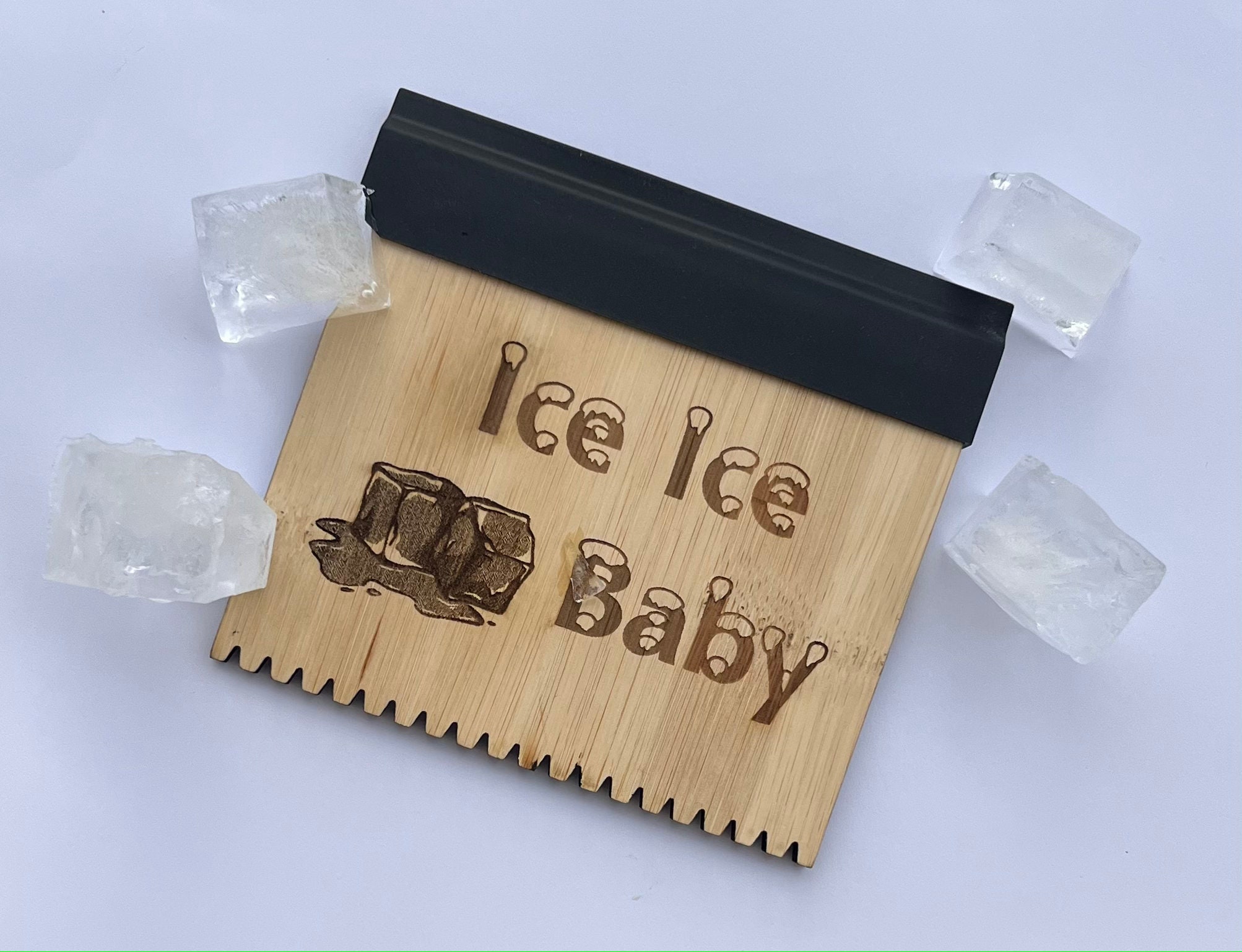 Eiskratzer personalisiert aus Bambus Personalisiertes Geschenk,  Wichtelgeschenk für den Winter, Weihnachtsgeschenk -  Österreich