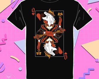 Camisa de algodón Reina de Corazones