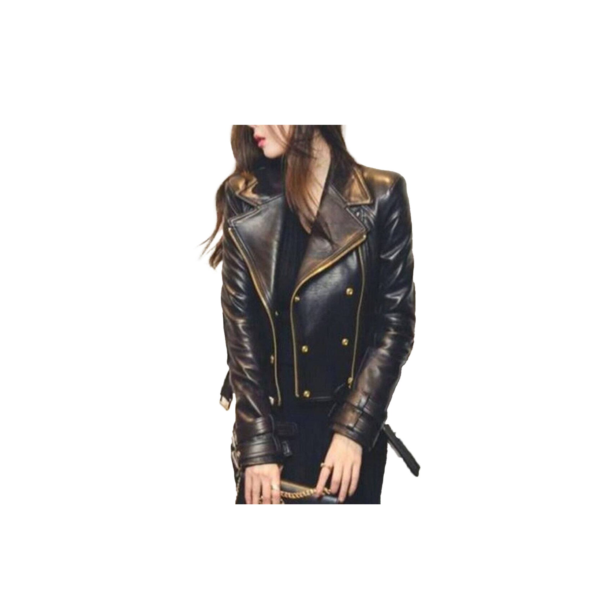 Leather jacket shop moto style