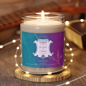 Aromatherapy Candle, Relaxing Home Fragrance, Stress Relief Gift, Meditation Candle, Natural Soy Wax Candle, Spa Decor, Self Care Candle 9oz