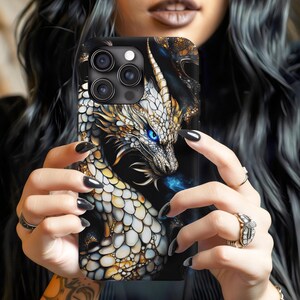 Phone Case, Dragon Lover Tough Phone Case, Mystical Creature Protective Case, Fantasy Dragon Gift, Unique Dragon Gift, Dragon Lover Gift