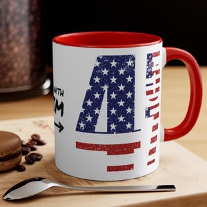 11oz Mug, Trump 45 47 Political Statement Mug, Conservative Gift, Republican Coffee Cup, Trump Supporter Mug, Trump Mug, USA President Mug