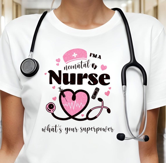 Womens Mom Wife Nurse T-Shirt With Love Heart Ring Stethoscope Tee Womens Mom Wife Nurse T-Shirt With Love Heart Ring Stethoscope Tee