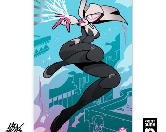 Spidey Gwen - 11 x 17" Art Print