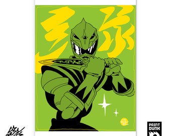 Green Ranger - 11 x 17" Art Print