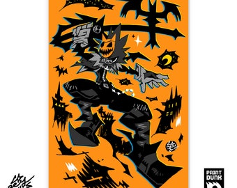 SORA HALLOWEEN - 11 x 17" Art Print