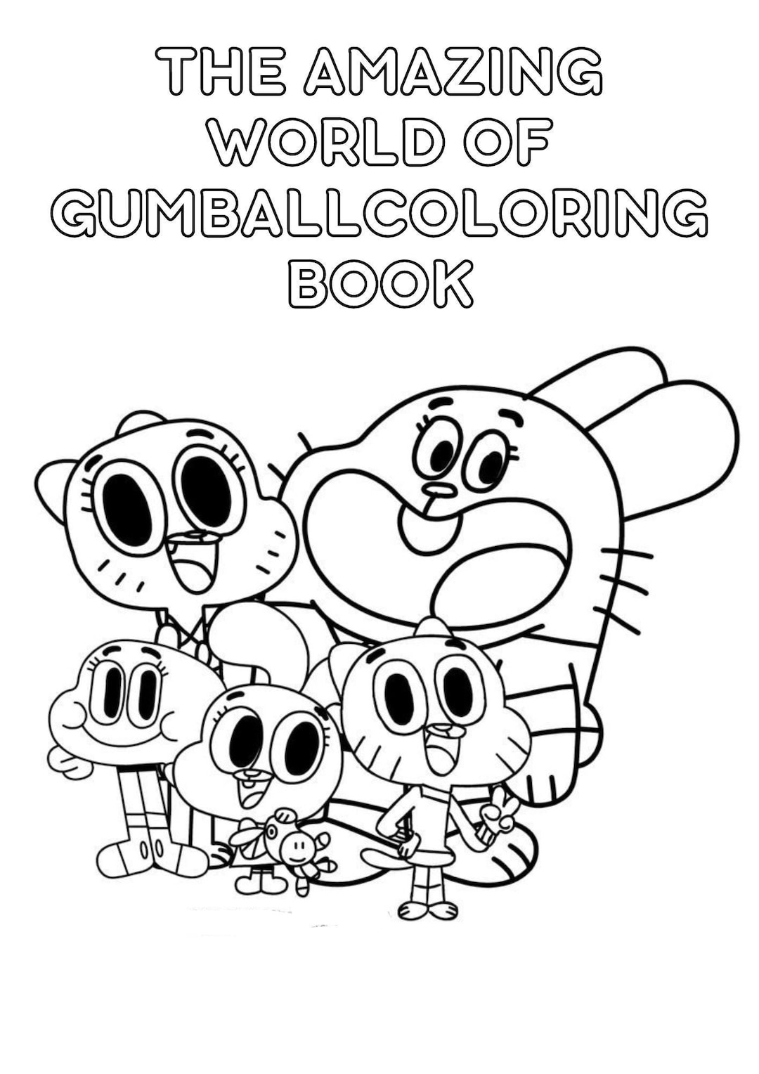 Amazing World Of Gumball Printables