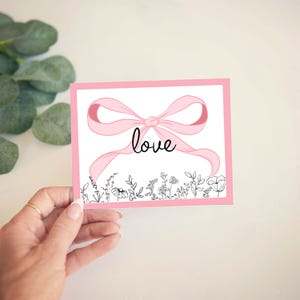 business thank you message to customers small business supplies minimalist business cards small business packaging cute girly pink bows coquette shipping packaging supplies designer boutique customer orders