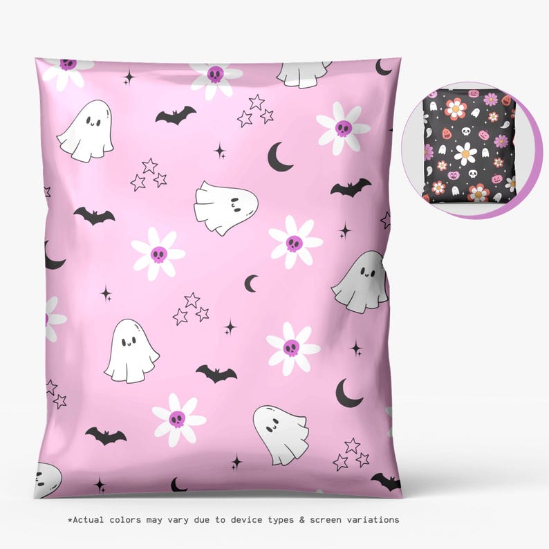 bubble mailers custom shipping supplies halloween holiday packaging for small business