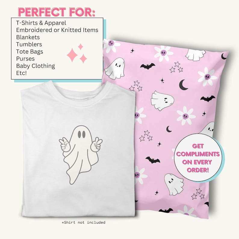 shipping envelopes holiday shipping supplies cute boutique packaging halloween bubble mailers