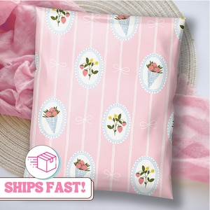 10x13 Poly Mailers, Shipping Bags for Small Business Mailing Envelopes, Cute Designed Polybag Packaging