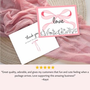 custom packaging for small business supplies with logo business thank you cards cute personalized packaging insert designer boutique packaging supplies