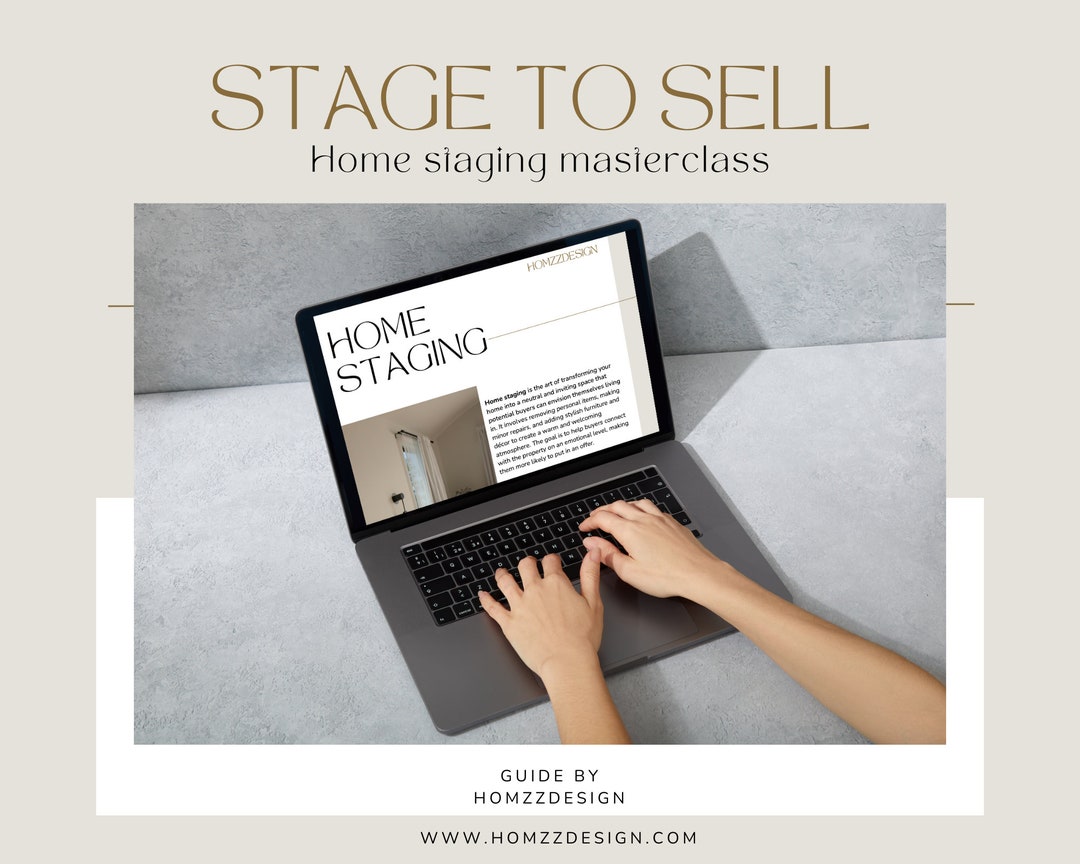 Stage to Sell - Home Staging Masterclass - Etsy