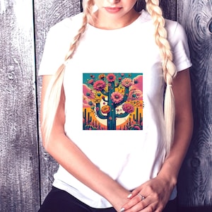 Boho Cactus T-Shirt, Unisex Shirt, Birthday Gift, Special Event Shirt, Sugaro