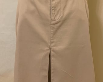 Khaki skirt womens 80s hotsell
