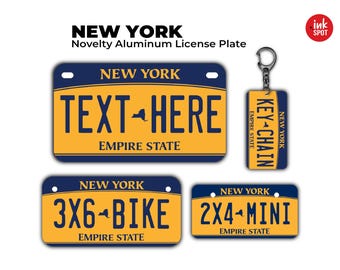 Vintage 1990s NY License Plate in Excellent Condition - Etsy 日本