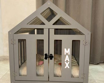 Modern Indoor Dog House, Cat Play Bed Furniture, Pet Pillow, Stylish Dog Crate Kennel