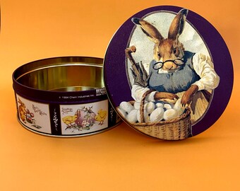 Lata de Pascua vintage