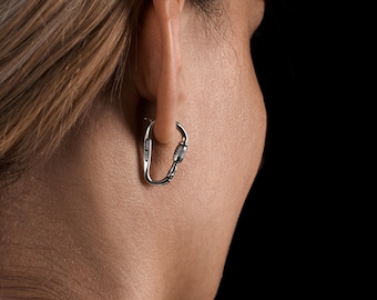 Miniature - Carabiner earrings