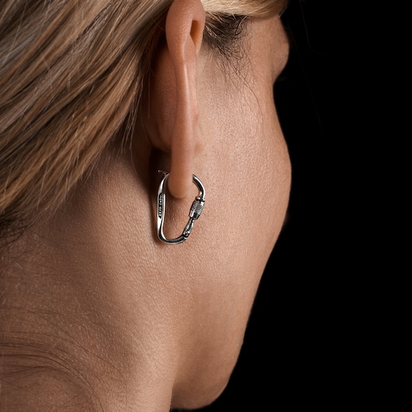 Miniature - Carabiner earrings