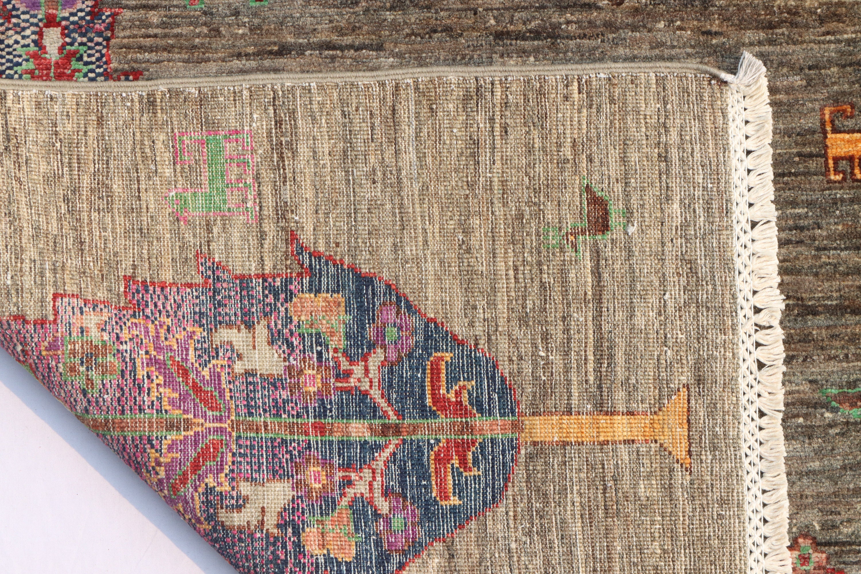 6X8 FT Tree Gabbeh Rug - Tree of Life Persion Style Hand Knotted Gabbeh ...